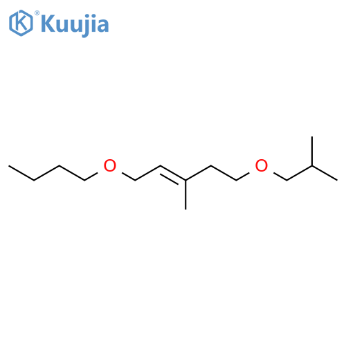 2-Pentene, 1-butoxy-3-methyl-5-(2-methylpropoxy)-, (E)- structure
