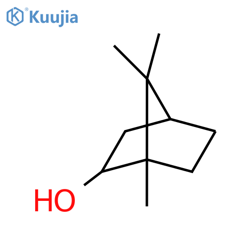 1,7,7-trimethylbicyclo2.2.1heptan-2-ol structure