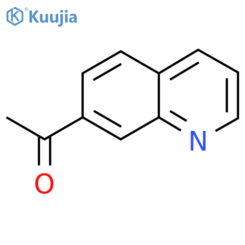 1-(7-quinolyl)ethanone structure