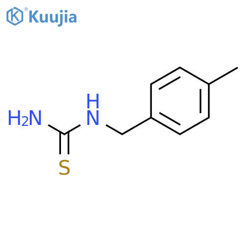 1-(4-Methylbenzyl)-2-thiourea structure