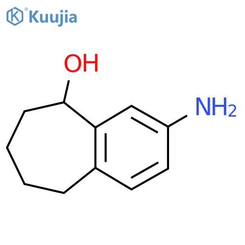 3-amino-6,7,8,9-tetrahydro-5H-benzo7annulen-5-ol structure
