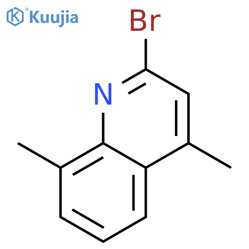 2-Bromo-4,8-dimethylquinoline structure