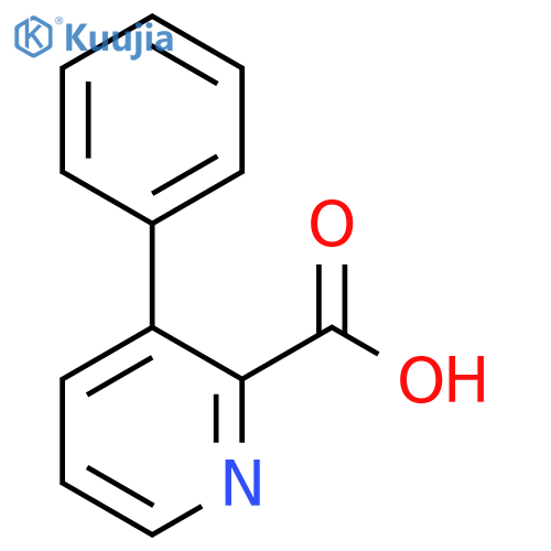 3-Phenyl-2-pyridinecarboxylic Acid structure