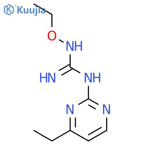Guanidine, N-ethoxy-N'-(4-ethyl-2-pyrimidinyl)- structure