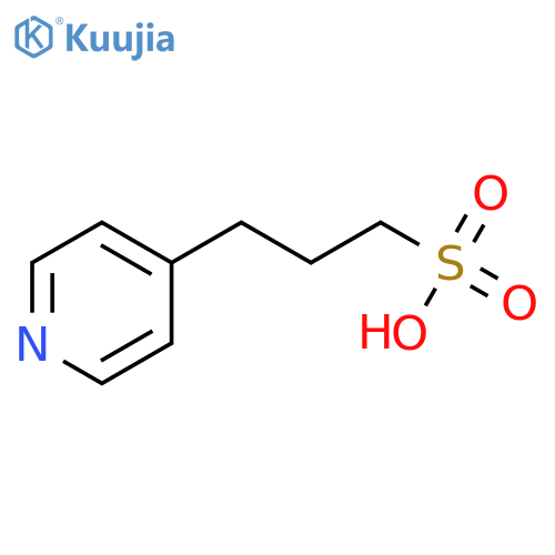 4-Pyridinepropanesulfonic acid structure