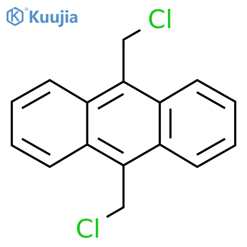 9,10-Bis(chloromethyl)anthracene structure