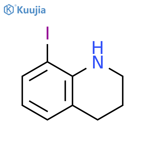 8-iodo-1,2,3,4-tetrahydroquinoline structure