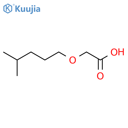 2-[(4-Methylpentyl)oxy]acetic acid structure