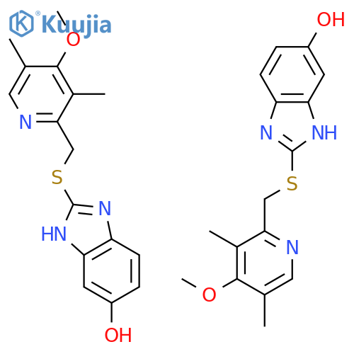 5-O-Desmethyl Omeprazole Sulfide structure