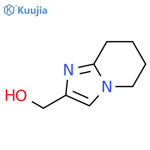 {5H,6H,7H,8H-Imidazo1,2-apyridin-2-yl}methanol structure