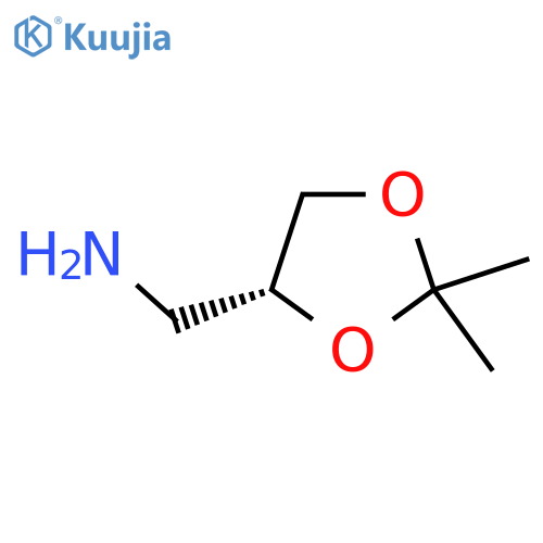 (R)-(2,2-Dimethyl-1,3-dioxolan-4-yl)methanamine structure