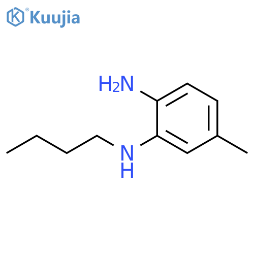 N1-butyl-5-methylbenzene-1,2-diamine structure