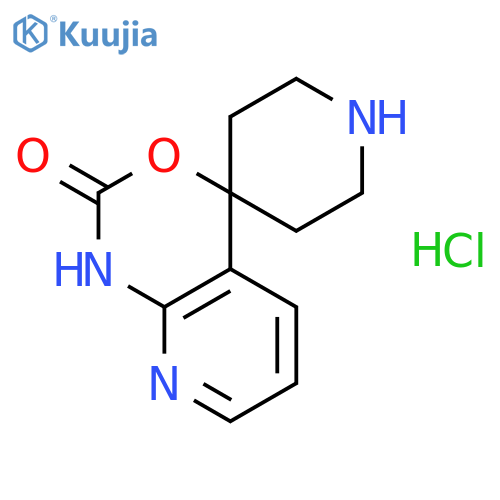 Spiro[piperidine-4,4'-pyrido[2,3-d][1,3]oxazin]-2'(1'H)-one hydrochloride structure