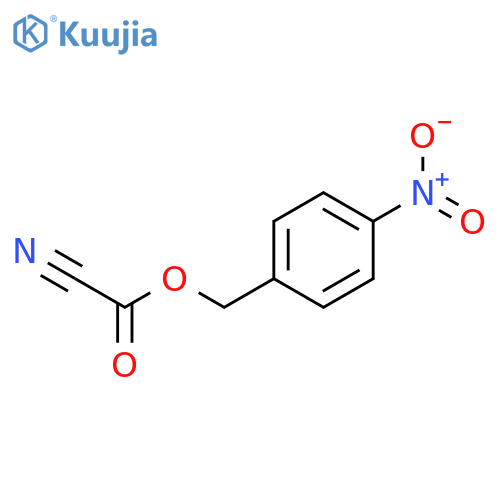 Carbonocyanidic acid, (4-nitrophenyl)methyl ester structure