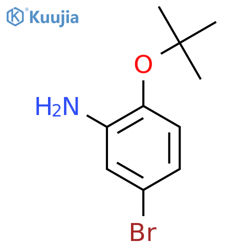 5-Bromo-2-(tert-butoxy)aniline structure