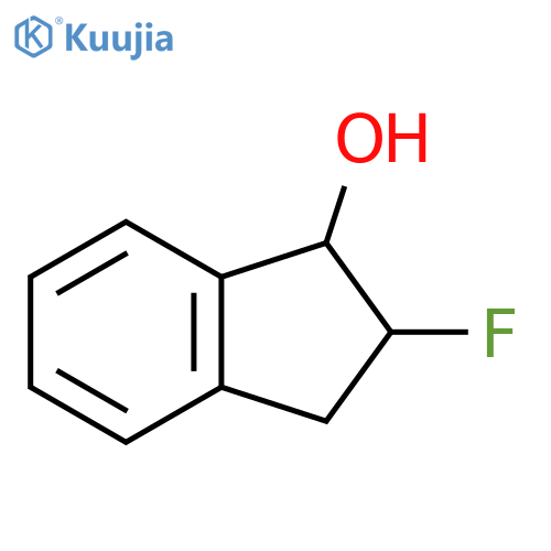 2-fluoro-2,3-dihydro-1H-inden-1-ol structure