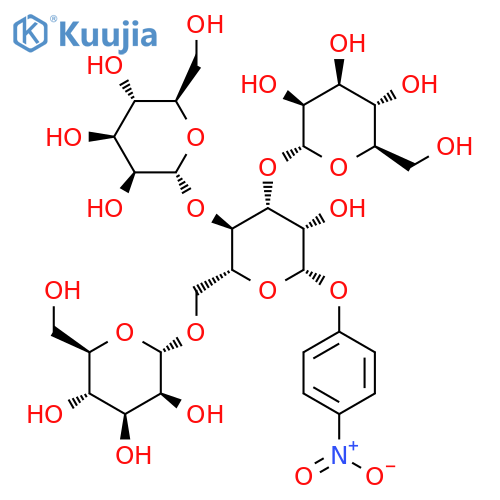 4-Nitrophenyl 3,4,6-tri-O-(a-D-mannopyranosyl)-b-D-mannopyranoside structure