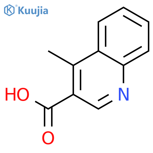 4-Methylquinoline-3-carboxylic Acid structure