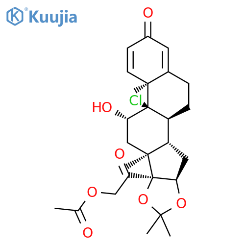 9-Chloro Triamcinolone Acetonide 21-Acetate structure