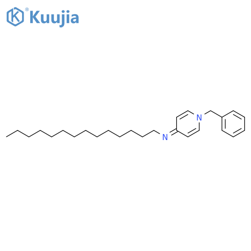 1-Tetradecanamine, N-[1-(phenylmethyl)-4(1H)-pyridinylidene]- structure