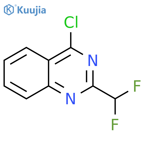 4-chloro-2-(difluoromethyl)quinazoline structure