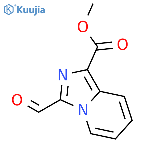 methyl 3-formylimidazo[1,5-a]pyridine-1-carboxylate structure