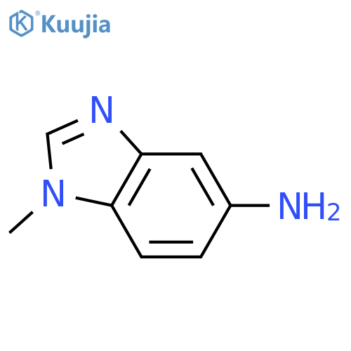 1-methyl-1H-1,3-benzodiazol-5-amine structure