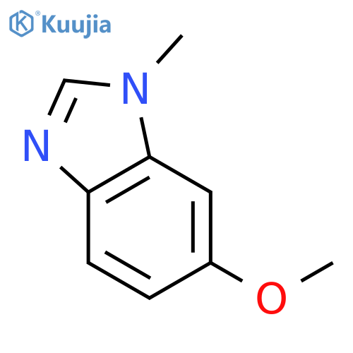 6-methoxy-1-methyl-1H-Benzimidazole structure