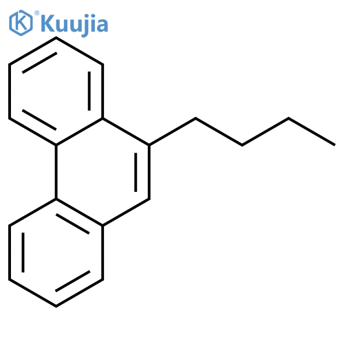 Phenanthrene, 9-butyl- structure