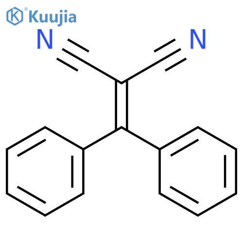 Propanedinitrile,2-(diphenylmethylene)- structure
