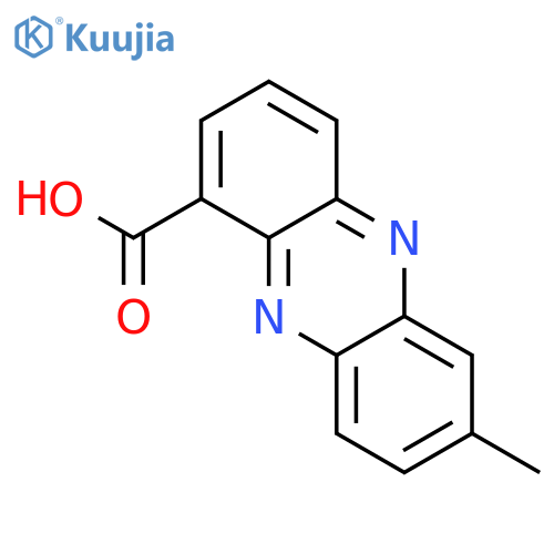 1-Phenazinecarboxylicacid, 7-methyl- structure