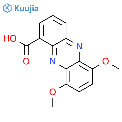 1-Phenazinecarboxylicacid, 6,9-dimethoxy- structure