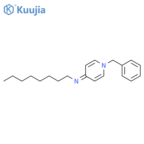 1-Octanamine, N-[1-(phenylmethyl)-4(1H)-pyridinylidene]- structure