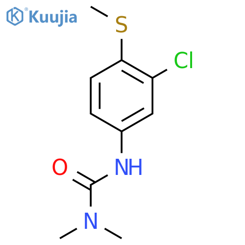 Urea, N'-[3-chloro-4-(methylthio)phenyl]-N,N-dimethyl- structure