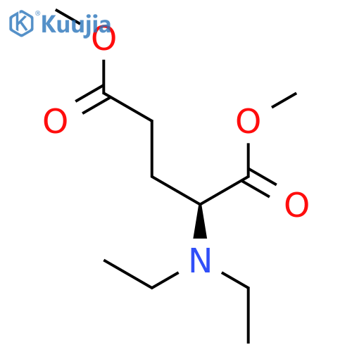 Glutamic acid, N,N-diethyl-, dimethyl ester structure
