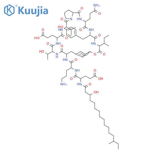 Plipastatin B 2 (9CI) structure