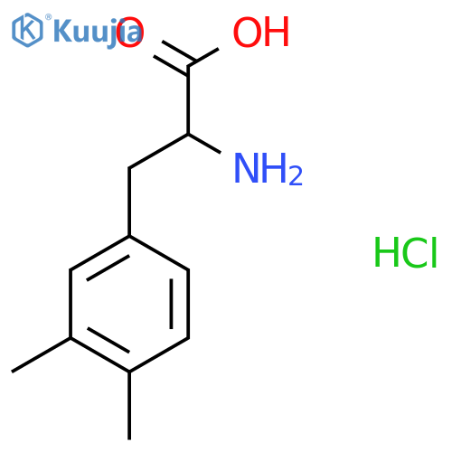 2-Amino-3-(3,4-dimethylphenyl)propanoic Acid Hydrochloride structure