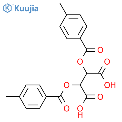 D/L-Di-p-toluoyl-tartaricacid structure