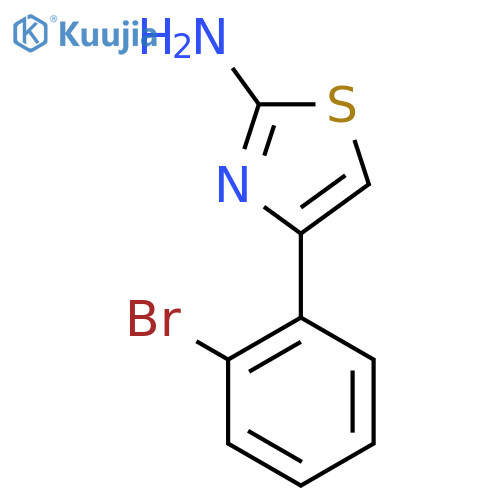 2-Amino-4-(2-bromophenyl)thiazole structure