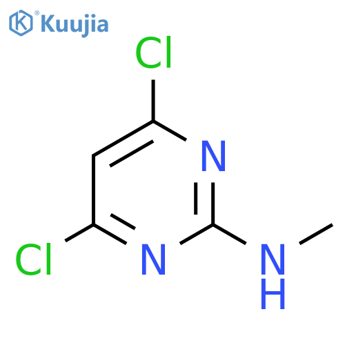4,6-Dichloro-n-methylpyrimidin-2-amine structure