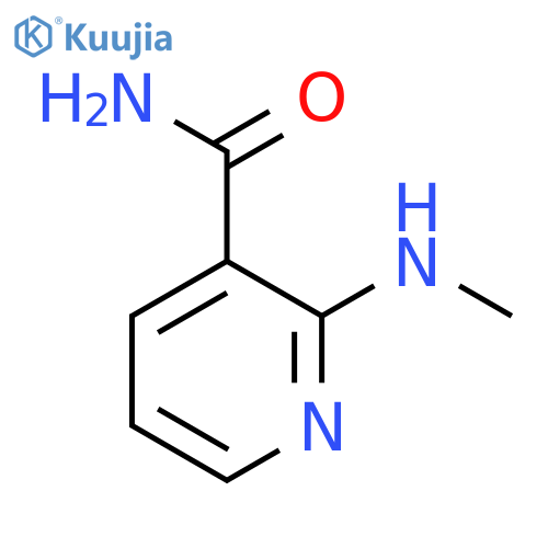 2-(Methylamino)pyridine-3-carboxamide structure