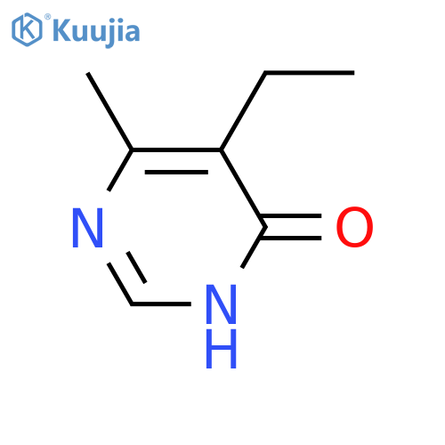 5-ethyl-6-methylpyrimidin-4-ol structure