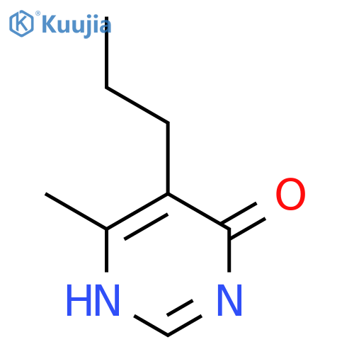 6-Methyl-5-propyl-4(1H)-pyrimidinone structure
