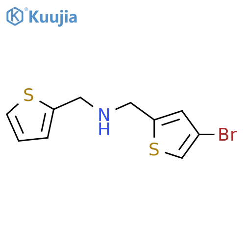 (4-bromothiophen-2-yl)methyl(thiophen-2-yl)methylamine structure