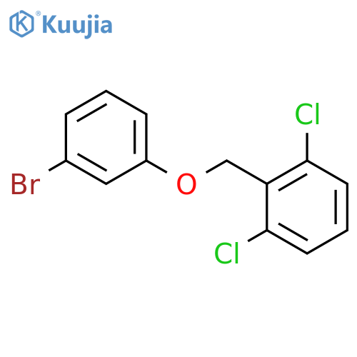 2-(3-bromophenoxymethyl)-1,3-dichlorobenzene structure