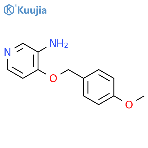 3-Pyridinamine, 4-[(4-methoxyphenyl)methoxy]- structure