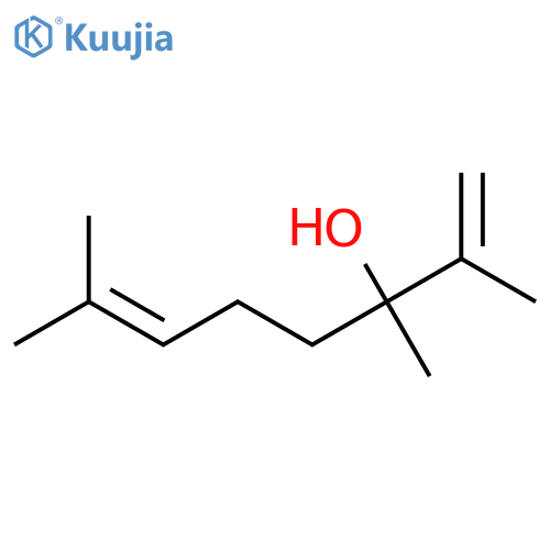 2,3,7-Trimethyl-octa-1,6-dien-3-ol structure