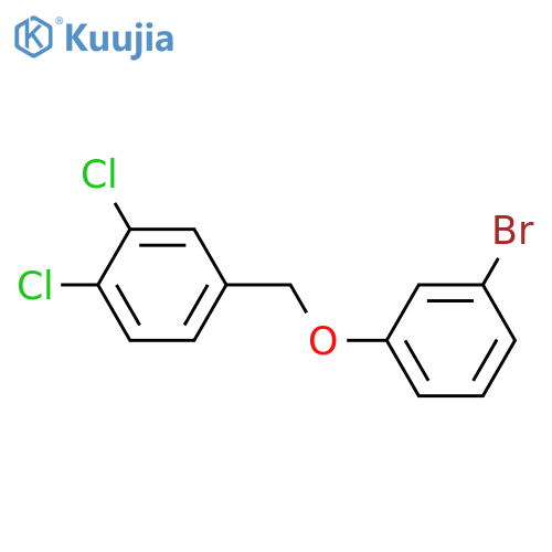 4-(3-bromophenoxymethyl)-1,2-dichlorobenzene structure