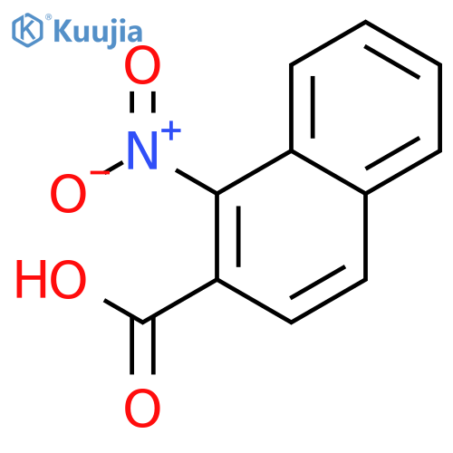 1-Nitro-2-naphthoic acid structure