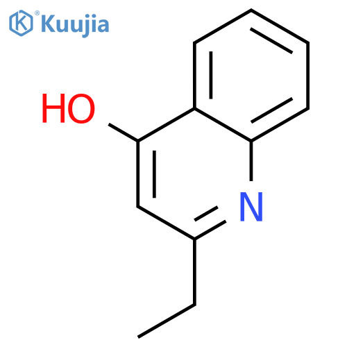 4-Quinolinol, 2-ethyl- structure